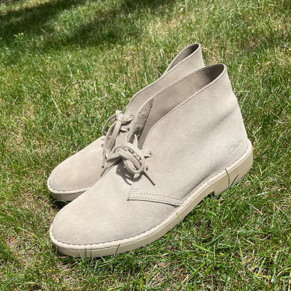 Clarks Bushacre 2 Sand Suede